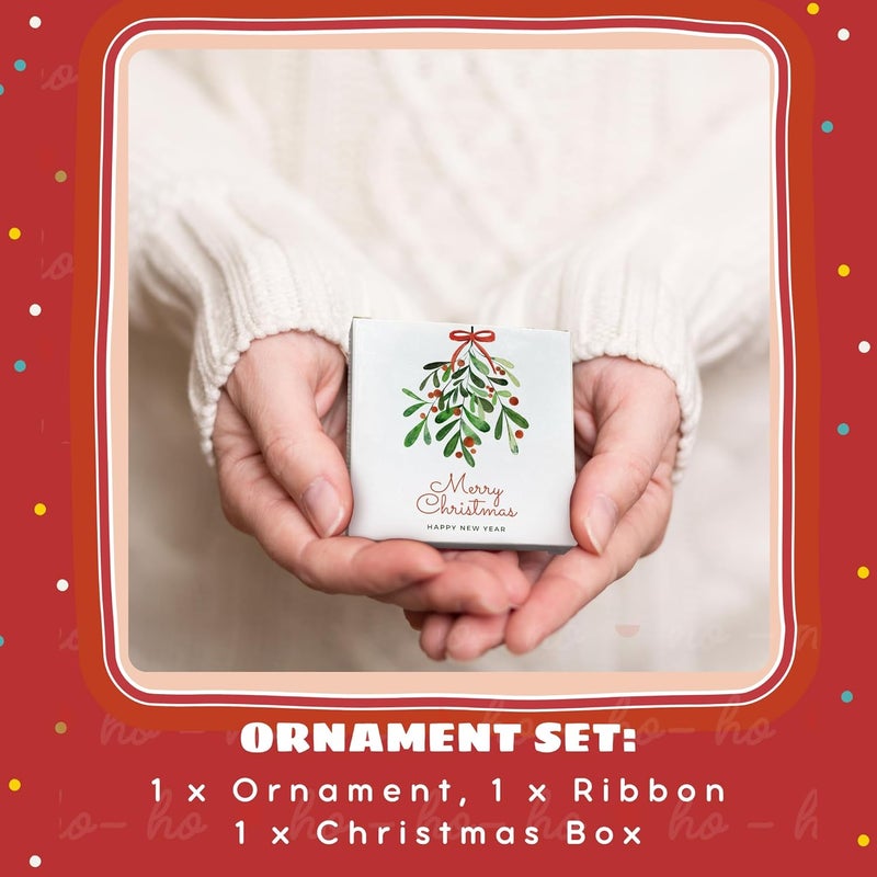 TEEBIM Nurse Ornament - Nurse Ornaments for Christmas Tree - Gifts for Nurses Female - Nurses Preceptor Practitioner Nicu RN Gifts for Women - Nursing Ornaments for Tree - Ceramic Ornament 2025 - Image 3